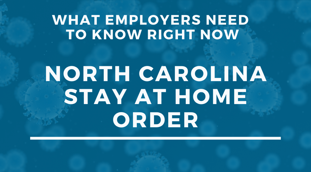 North Carolina Stay At Home Order